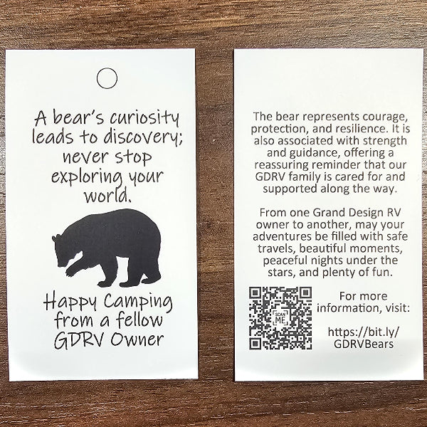 Grand Design RV Bear Hug: A Fun Tradition for Grand Design RV Owners